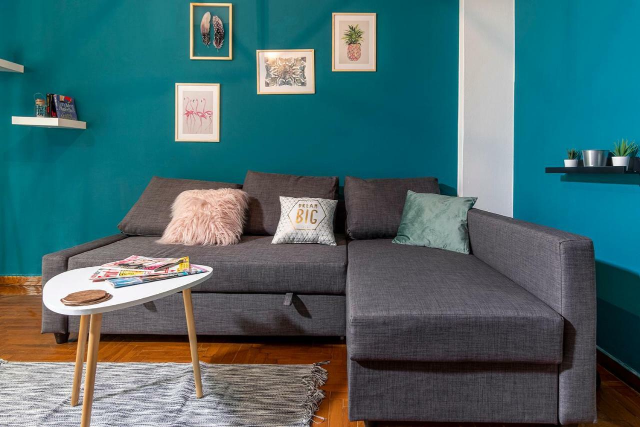 Ferienwohnung Colourful Apt,Airport Line,6 Min Metro,300 Mbps! Athen Exterior foto